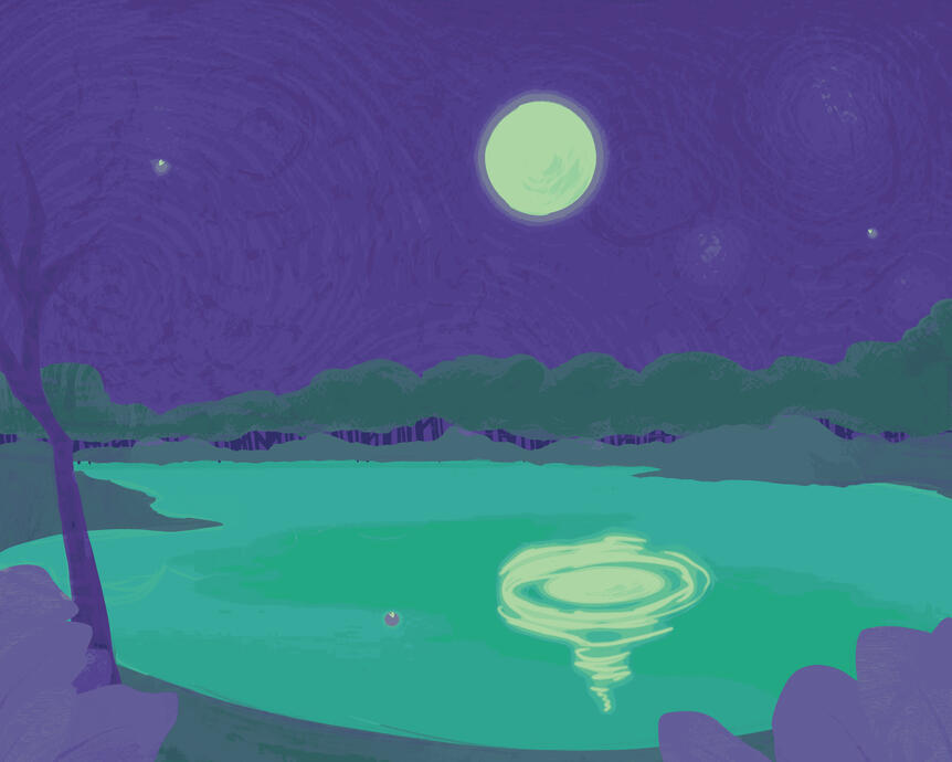 a school project. based off nature as a requirement and it reflects my childhood- as well as being based off the album 'ZABA' by Glass Animals (image had to be reduced to fit here sorry for quality)