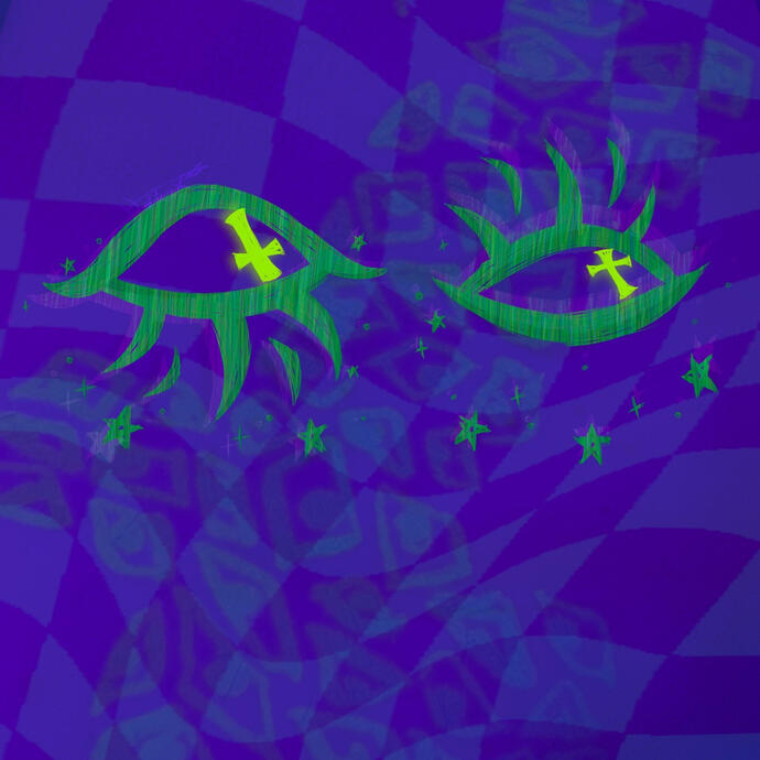 Based off Waterparks and their cancelled IP2 album. "I Heard You Got A Thing For That Other Guy We Look Real Close Minus The Devil Eyes" -RESOLC by Waterparks